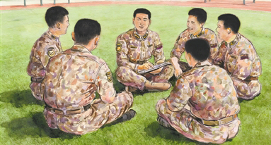 知兵愛兵架起“連心橋”